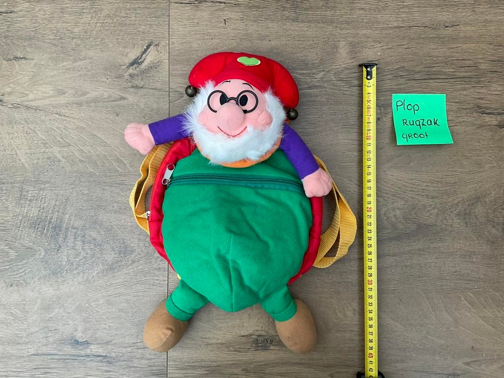 Nieuwe zgan Kabouter Plopknuffel rugzak Studio 100, Ophalen, Nieuw, Gebruiksvoorwerp