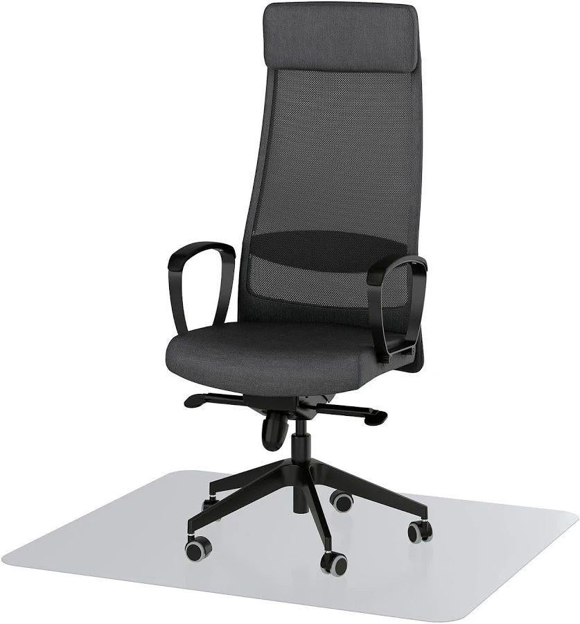 Bureaustoel donkergrijs, Ophalen, Zo goed als nieuw, Grijs, Bureaustoel