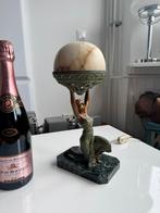 Art deco tafellamp Marcel Bouraine, Ophalen of Verzenden