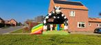 Koe Multifun Springkussen met Glijbaan - JB Gemaakt, Ophalen, Gebruikt, JB Inflatables, Niet gespecificeerd