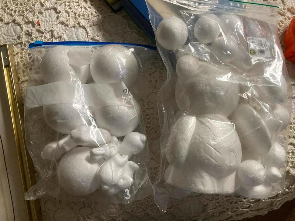 Piepschuim vormen voor knutselen - diverse figuren, Ophalen of Verzenden, Nieuw, Materiaal