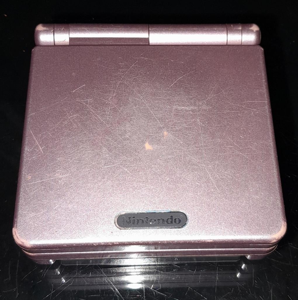 Roze Nintendo Game Boy Advance SP met finding nemo, Ophalen of Verzenden, Gebruikt, Game Boy Advance SP, Met games