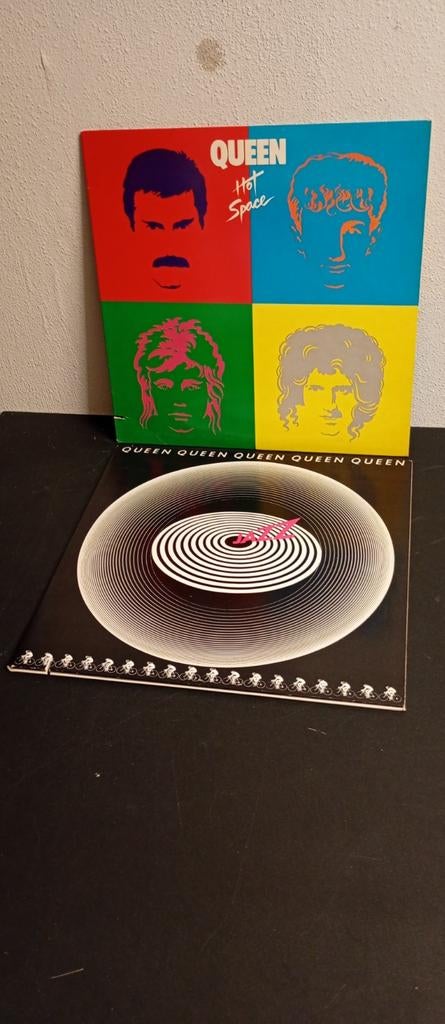 Queen - hot space en jazz lp's des, Ophalen of Verzenden, Gebruikt, 12 inch