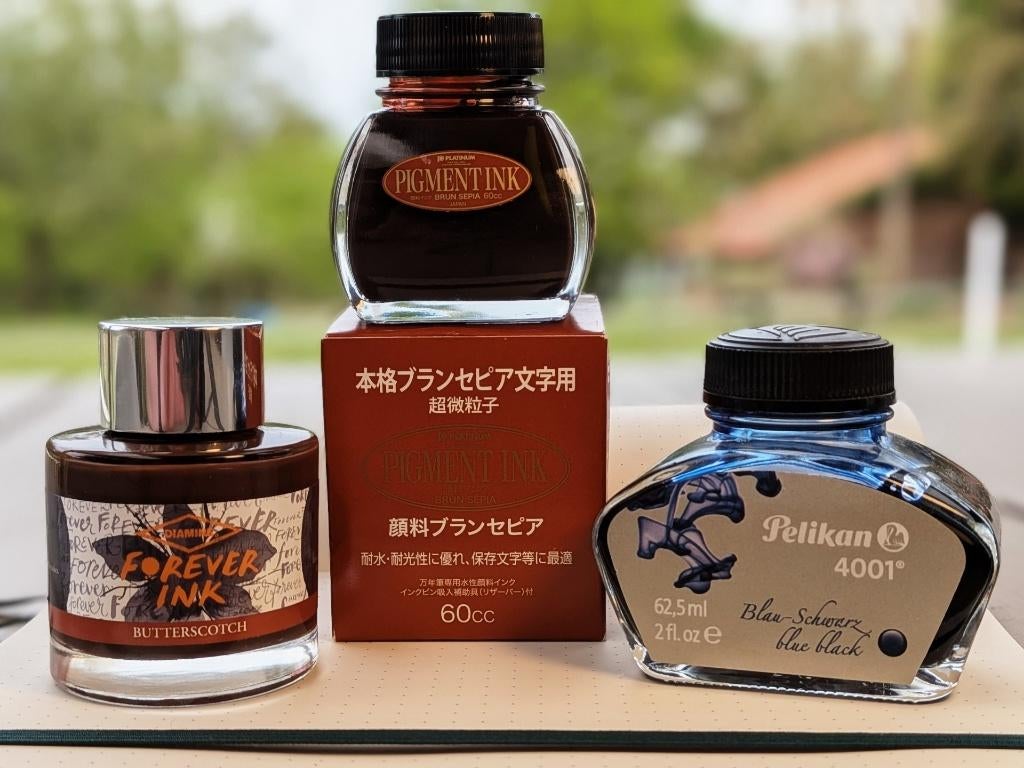 Platinum, Diamine en Pelikan inkt, Ophalen, Zo goed als nieuw