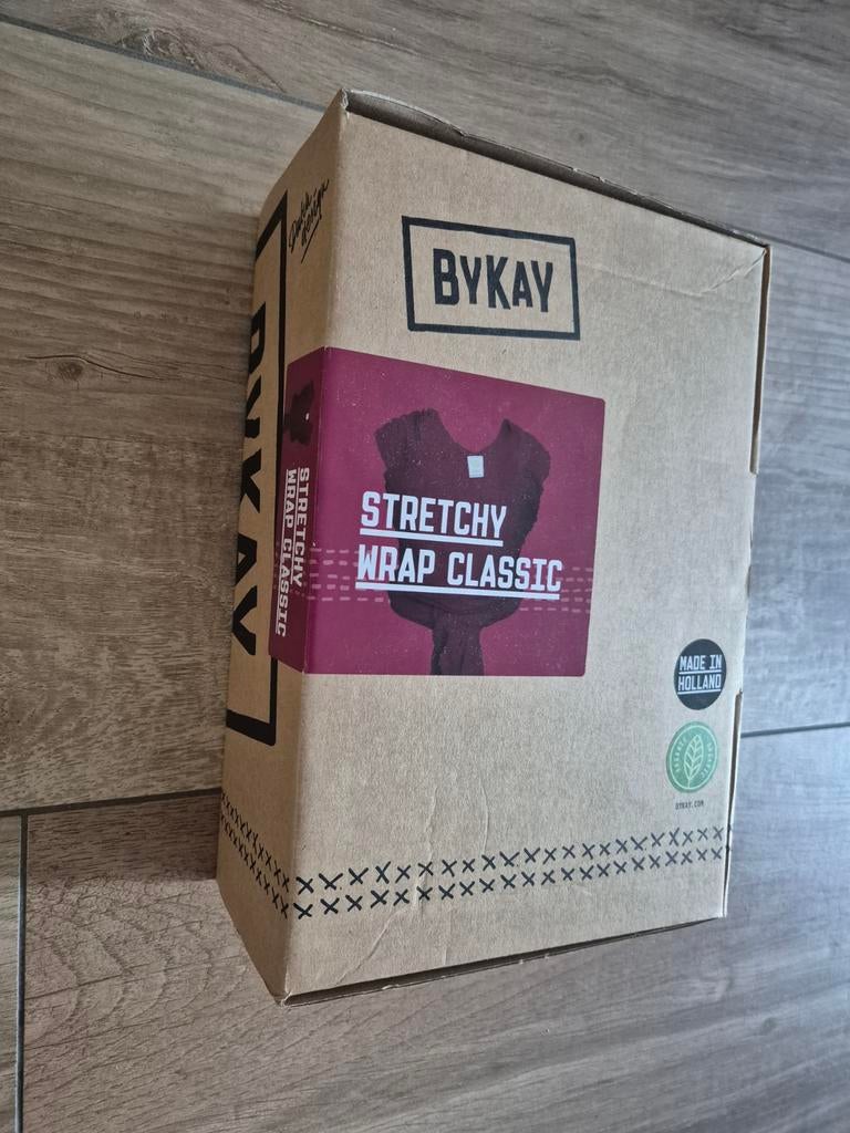 ByKay Stretchy Wrap Classic Berry Red, Ophalen of Verzenden, Zo goed als nieuw, Draagdoek, Overige merken