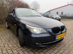 BMW 5-Serie 2.0 D 520 Tour 120KW 2009 Blauw, Auto's, Euro 5, Achterwielaandrijving, 1995 cc, Beige