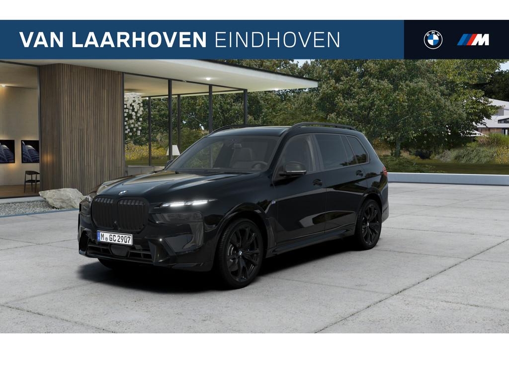 BMW X7 xDrive40i M Sport Automaat / Panoramadak / Trekhaak /, Auto's, BMW, Automaat, Zwart, 7 stoelen, Zwart