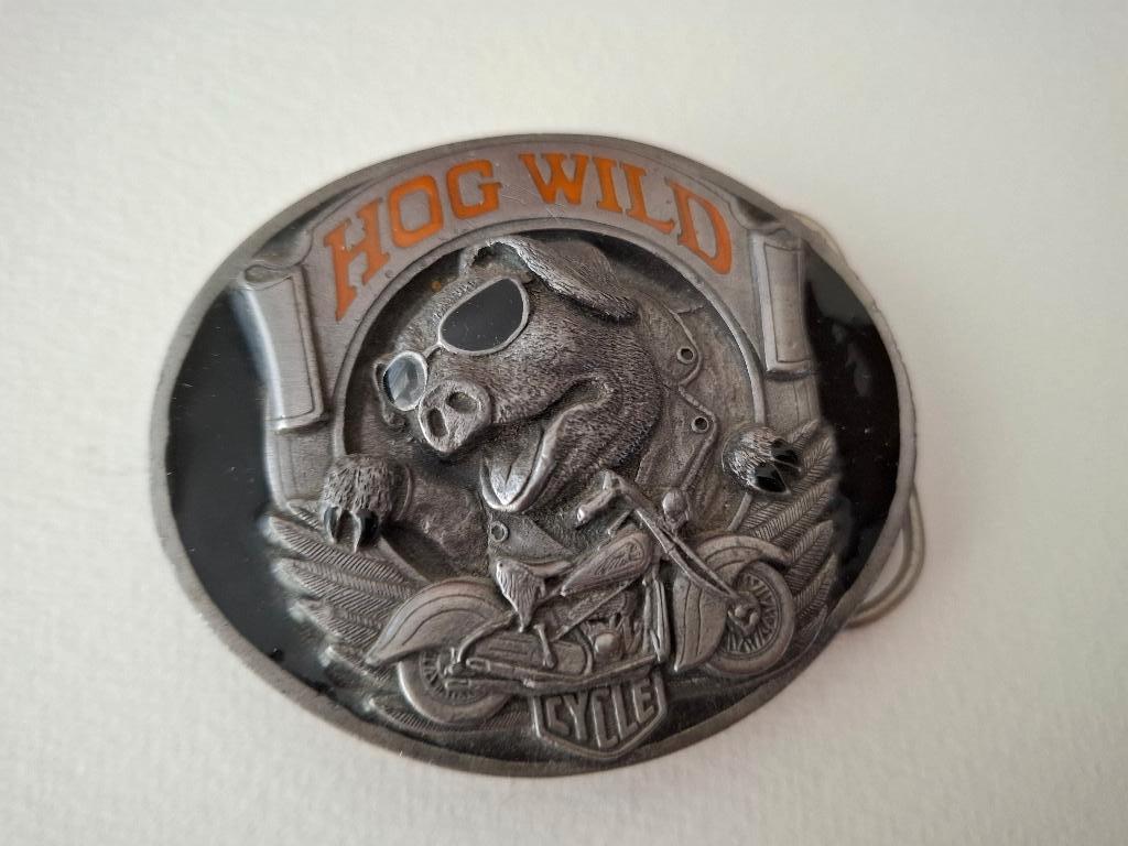 riemgesp Hog Wild Cycle, Kleding | Heren, Riemen en Ceinturen, Verzenden, Nieuw, Zwart, Minder dan 95 cm