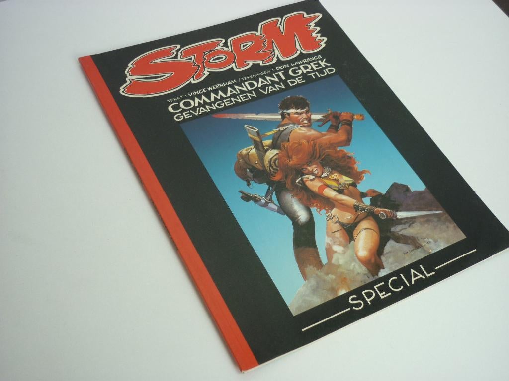 Lawrence / Wernham: Storm - Commandant Grek, Eén stripboek, Verzenden, Gelezen