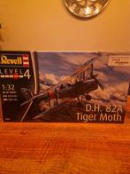 Revell 1/32 schaalmodelbouwdoos D.H. 82A Tiger Moth, Ophalen of Verzenden, Zo goed als nieuw, Groter dan 1:72, Revell