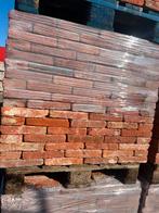 UNIEK! 140M2 antieke handvorm vechtformaat steen 21 x 4 rood, Doe-het-zelf en Verbouw, Metselstenen, Ophalen, Zo goed als nieuw