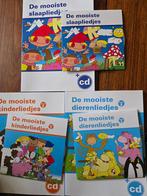 3 kinder CD,s met bijpassende leuke muziek boekjes / nieuw, Cd's en Dvd's, Cd's | Kinderen en Jeugd, Ophalen of Verzenden, Zo goed als nieuw