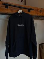 Supreme Box Logo Hoodie (BOGO FW25) – Navy – Maat XL –, Blauw, Ophalen of Verzenden, Supreme, Maat 56/58 (XL)