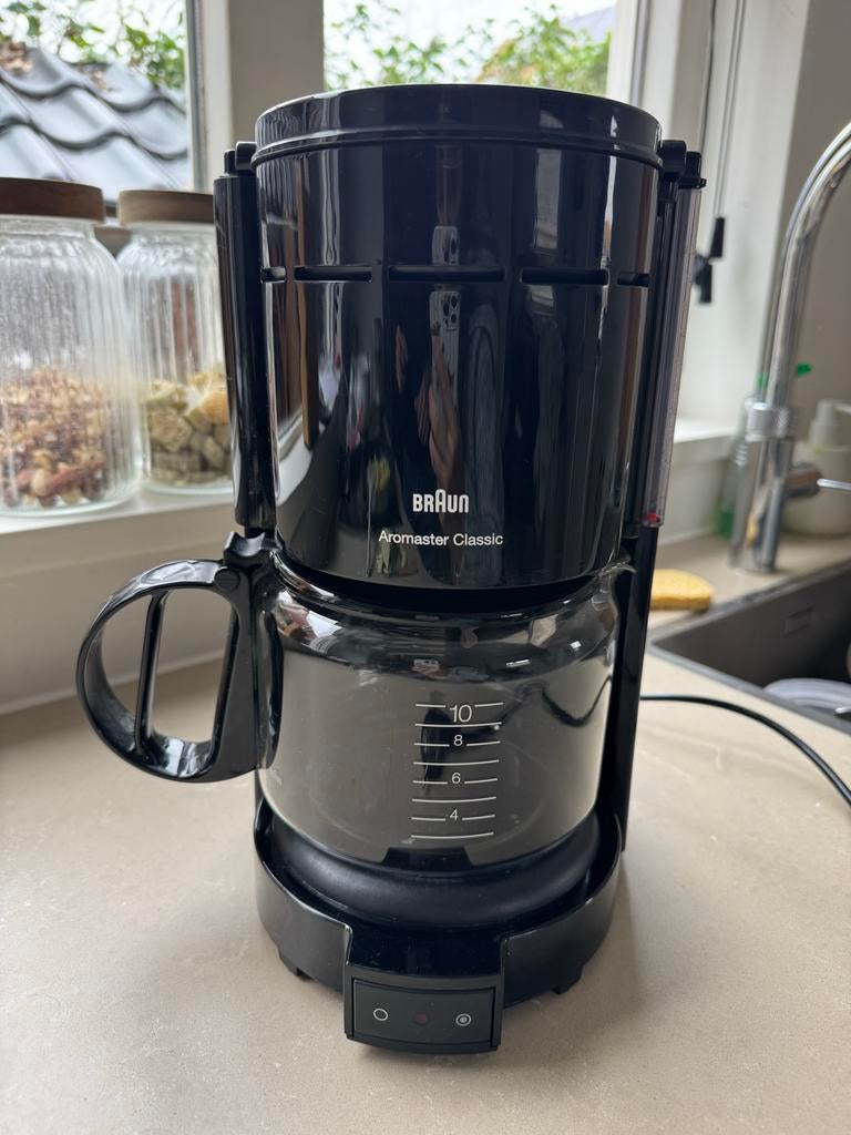 Braun Aromaster Classic koffiezetapparaat, Gebruikt, 10 kopjes of meer, Koffiemachine, Gemalen koffie