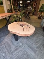 Unieke boomstam salontafel - ideaal voor epoxy, Ø 100cm, 50 tot 100 cm, Rond, Nieuw, 50 tot 100 cm