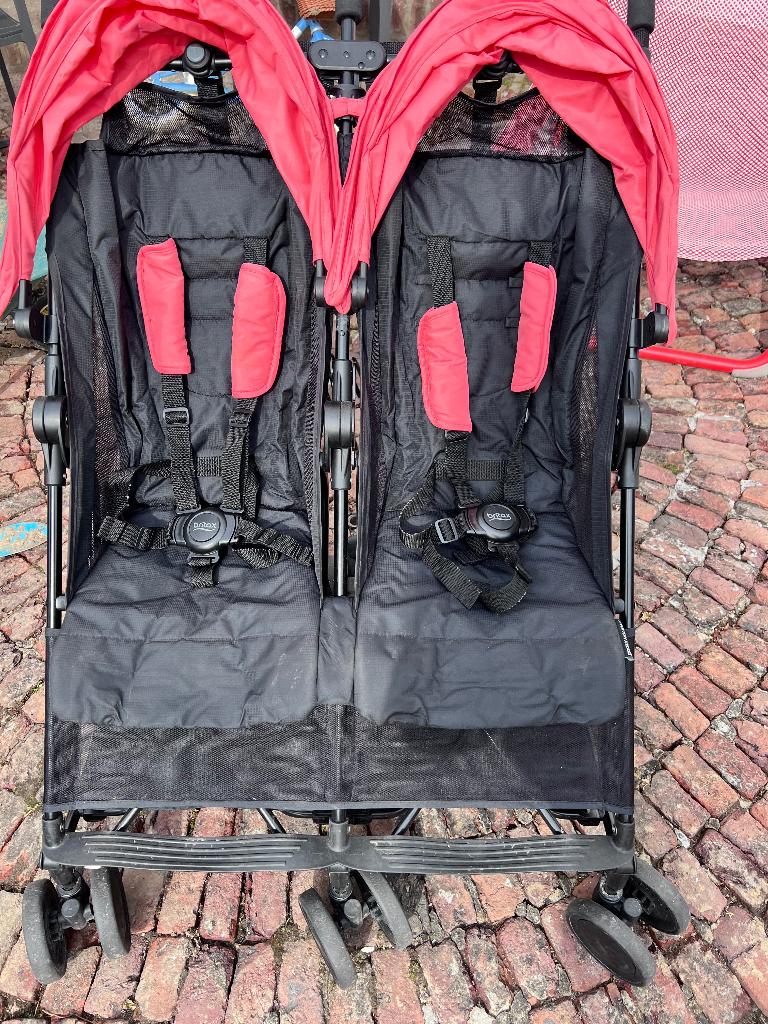 Britax holiday duo tweeling buggy, Ophalen of Verzenden, Gebruikt, Kinderwagen of Buggy