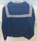 Vintage Marine Baaienhemd Matrozenkraag Jaren '70 Maat 46, Ophalen of Verzenden, Marine, Nederland, Kleding of Schoenen