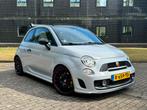 Fiat 500 Abarth Cabriolet 595 Uniek 2013 Grijs Brembo, Auto's, Euro 5, 40 €/maand, USB, 4 stoelen