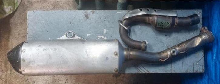Kawasaki kxf 250 uitlaat origineel compleet, Motoren, Onderdelen | Kawasaki, Gebruikt, Ophalen of Verzenden