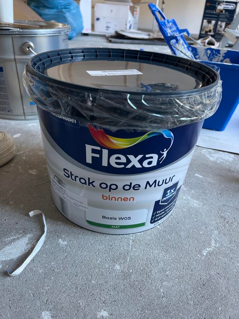 Flexa Strak op de Muur - Petit Macron 916 - 10L, Overige kleuren, Nieuw, Ophalen of Verzenden, Verf