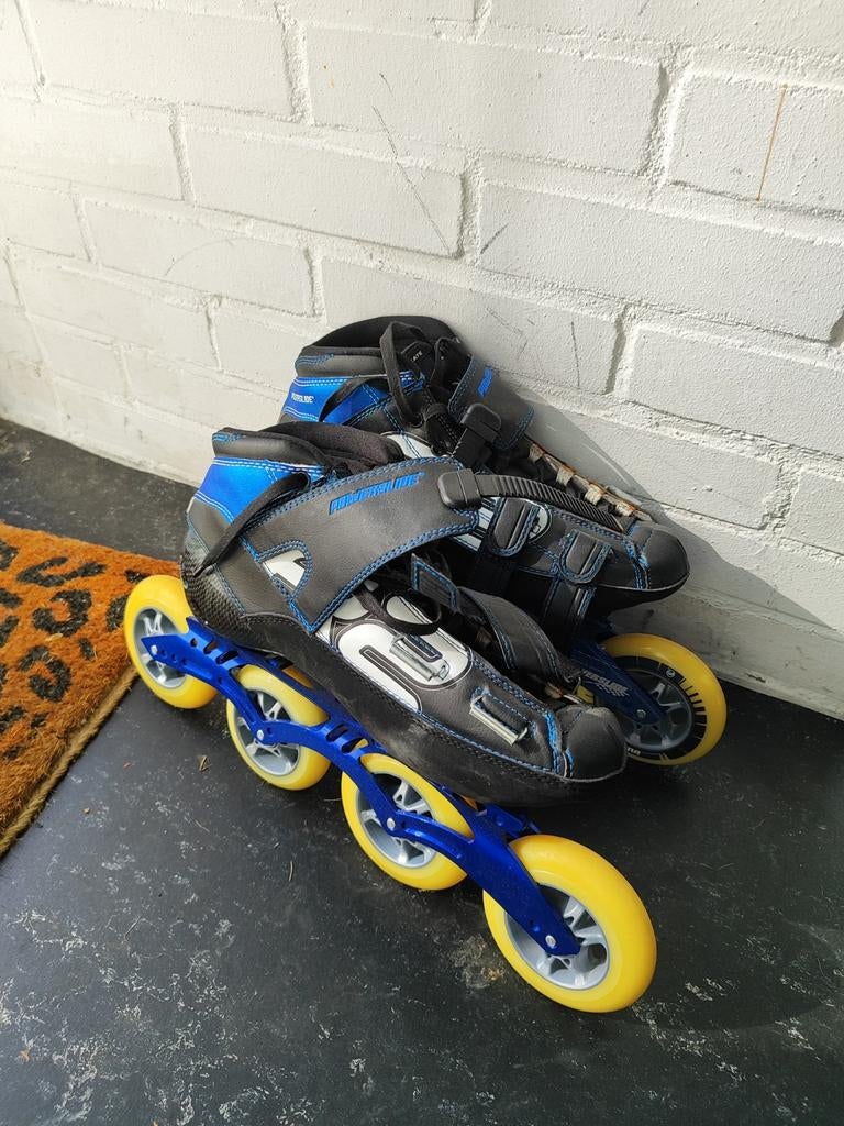 Powerslide skates / skeelers maat 44, Sport en Fitness, Skeelers, Ophalen of Verzenden, Zo goed als nieuw, Powerslide