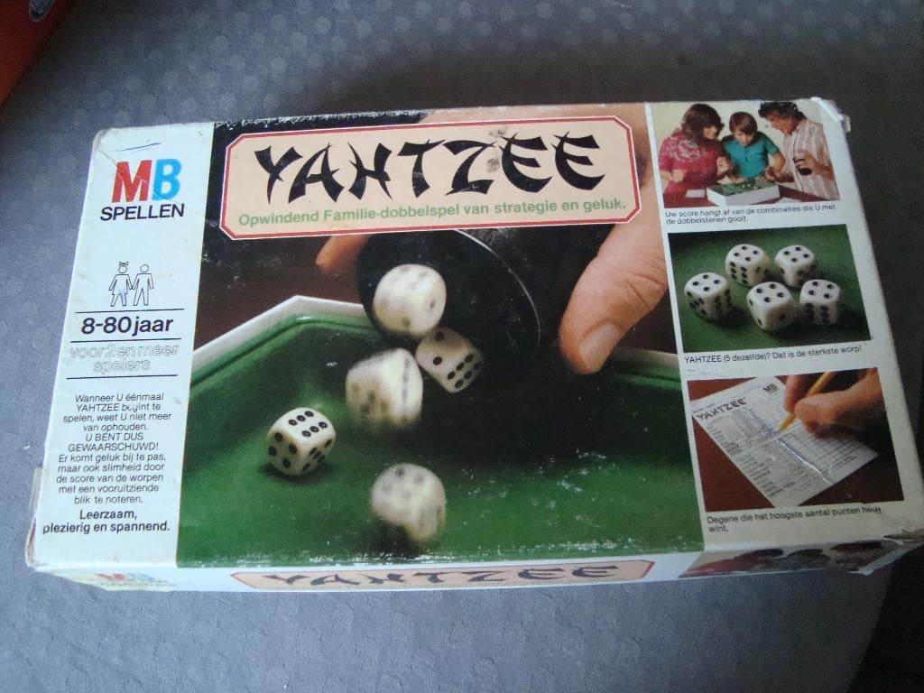 Yahtzee, Ophalen of Verzenden, Zo goed als nieuw