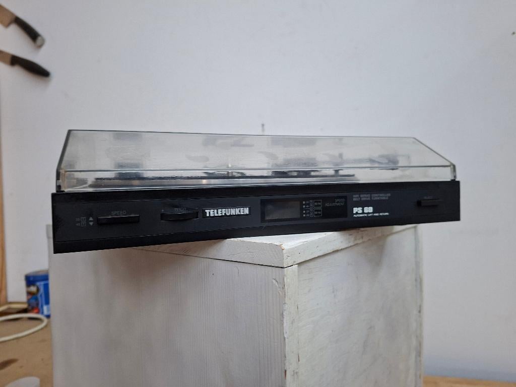 vintage platenspeler telefunken ps60 automatische, Ophalen of Verzenden, Gebruikt, Overige merken, Automatisch
