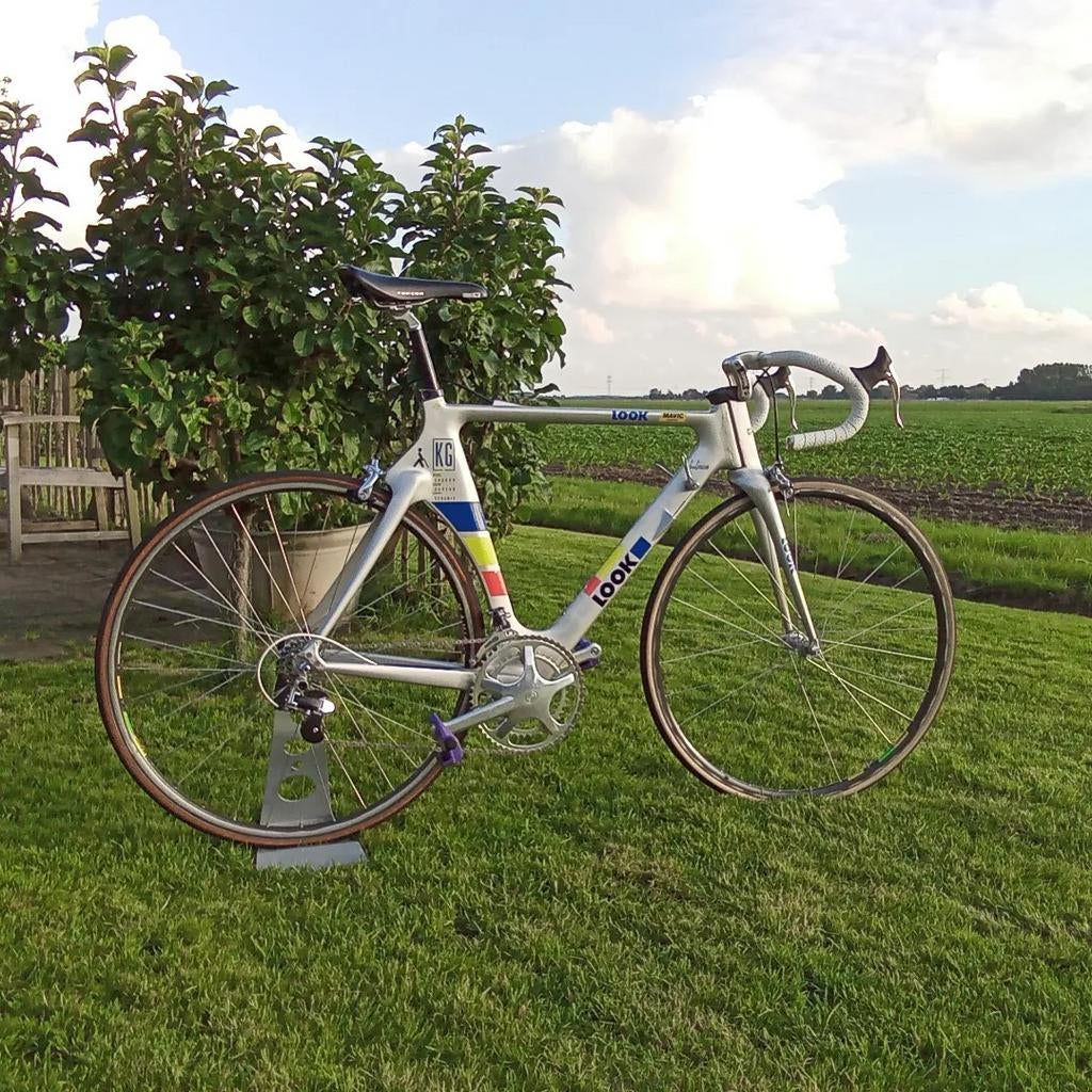 RACEFIETS LOOK KG 196 ERIK BREUKINK TEAM ONCE MAVIC, Carbon, Velgrem, Zo goed als nieuw, 15 tot 20 versnellingen