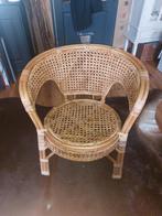 Vintage webbing gevlochten stoel, Ophalen