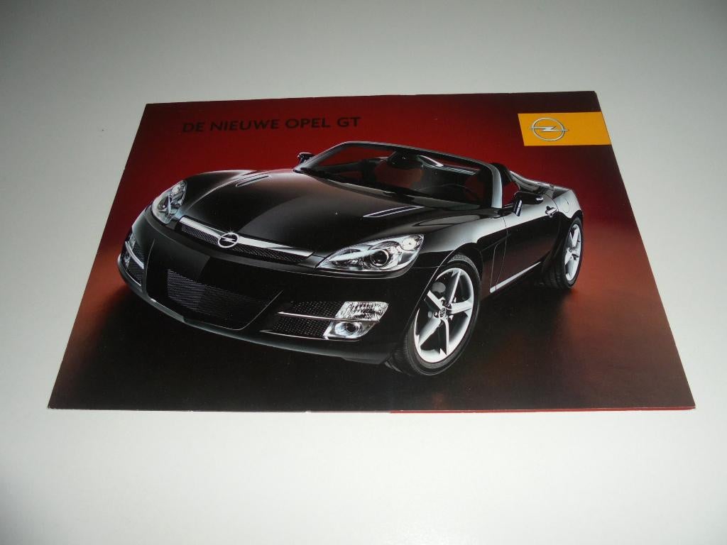 previewbrochure nieuwe Opel GT  2007, Ophalen of Verzenden, Zo goed als nieuw, Opel