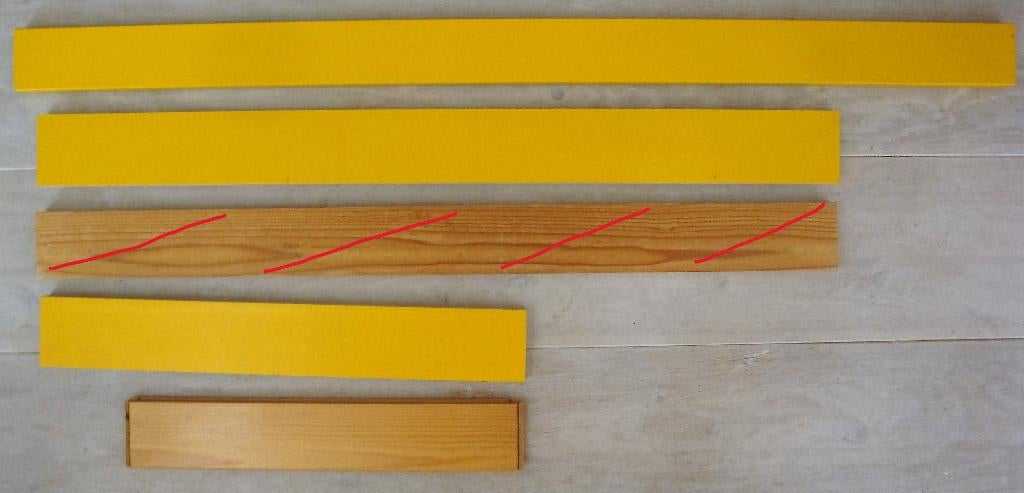 Lundia plinten, blank gelakt of geel, in goede staat, Ophalen of Verzenden, Zo goed als nieuw