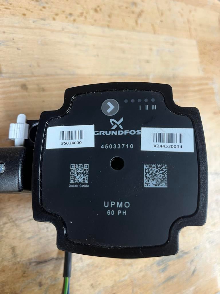 Grundfos UPMO 60 PH pomp ATAG/BENRAAD, Gebruikt, Ophalen of Verzenden, Minder dan 3 jaar oud, Minder dan 20 liter