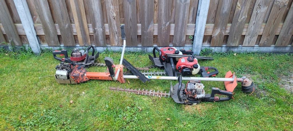 Loop of sloop, Tuin en Terras, Heggenscharen, Ophalen, Gebruikt, Benzine