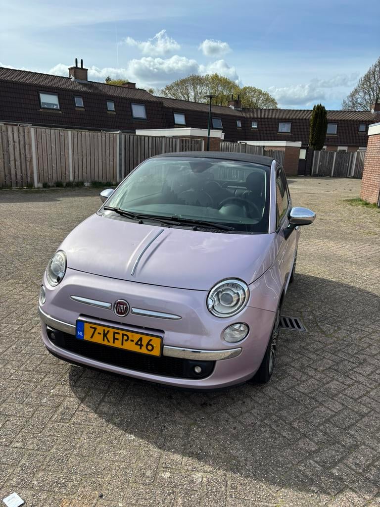 Fiat 500C 0.9 85pk Turbo Twinair 2013 moet vandaag weg!, Auto's, 31 €/maand, Overige kleuren, Cabriolet, Origineel Nederlands