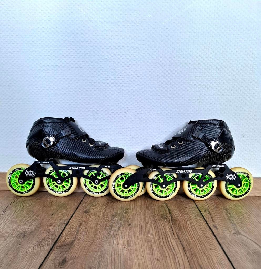 Atom pro skeelers maat 40, Ophalen of Verzenden, Zo goed als nieuw, Inline skates 4 wielen
