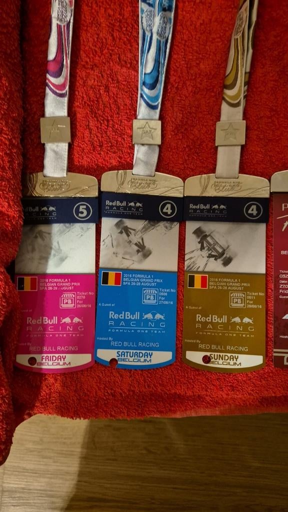 MAX VERSTAPPEN REDBULL PADDOCK PASSEN SPA FRANCORCHAMPS 2016, Ophalen, Nieuw, Formule 1