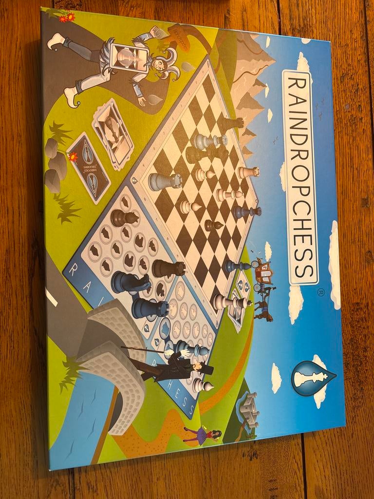 Raindropchess - Schaakspel - Nooit gebruikt, Ophalen, Nieuw