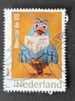 Persoonlijke Postzegel Meneer de Uil, Postzegels en Munten, Postzegels | Nederland, Ophalen of Verzenden, Na 1940, Gestempeld