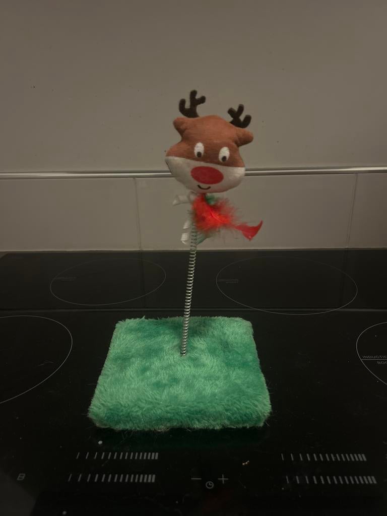 Speelgoed voor katten / kitten, Ophalen