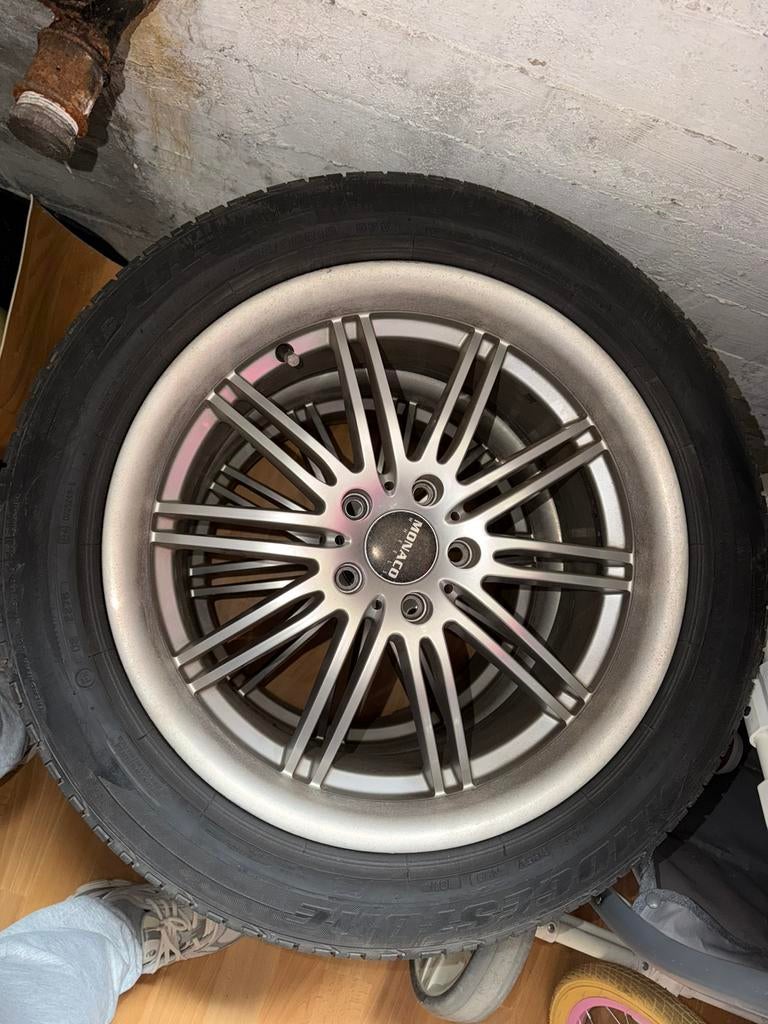 Monaco velgen met zomerbanden, Ophalen