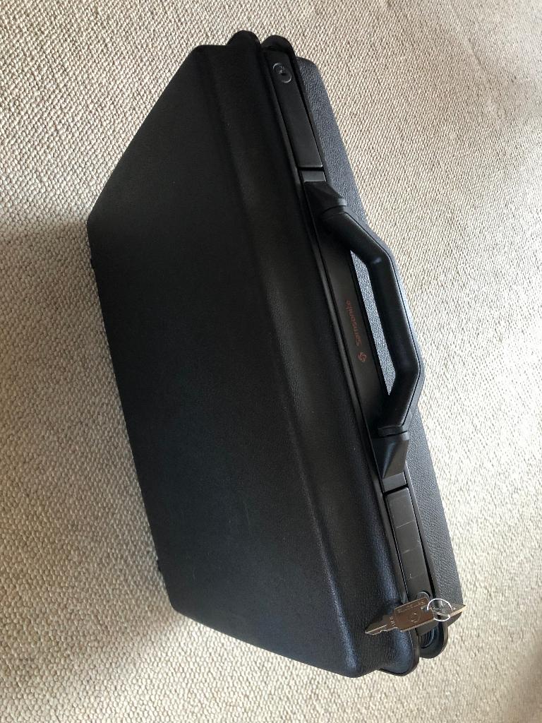 Koffer Samsonite, Gebruikt, Hard kunststof, Slot, Minder dan 50 cm