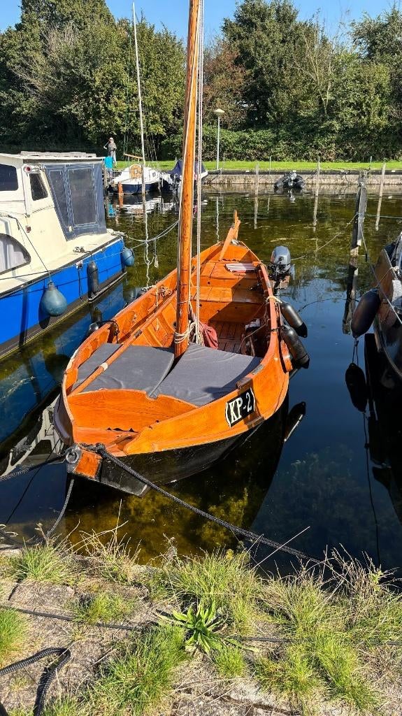 IJsselmeerpunter – Epoxy onderwaterschip – Yamaha 9.9pk, Ophalen, 6 meter of meer, Overige typen, Zo goed als nieuw