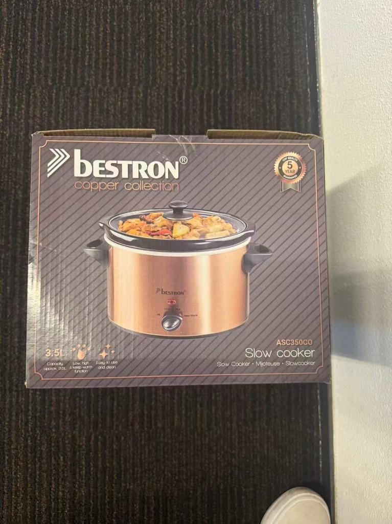 Slow cooker, Ophalen, Nieuw
