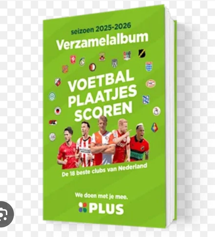Plus voetbalplaatjes, Verzamelen, Plus, Ophalen of Verzenden