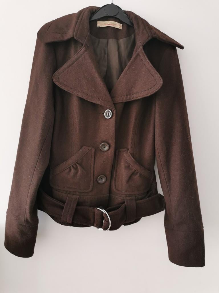 Vero Moda wollen jack mt. M, Maat 38/40 (M), Bruin, Verzenden, Vero Moda