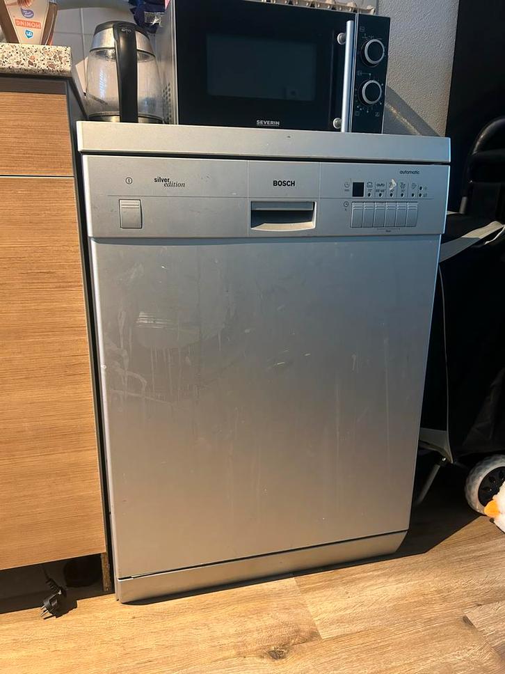 Bosch Vaatwasser Silver Edition - LEES BESCHRIJVING, Witgoed en Apparatuur, Vaatwasmachines, Gebruikt, Vrijstaand, 85 tot 90 cm