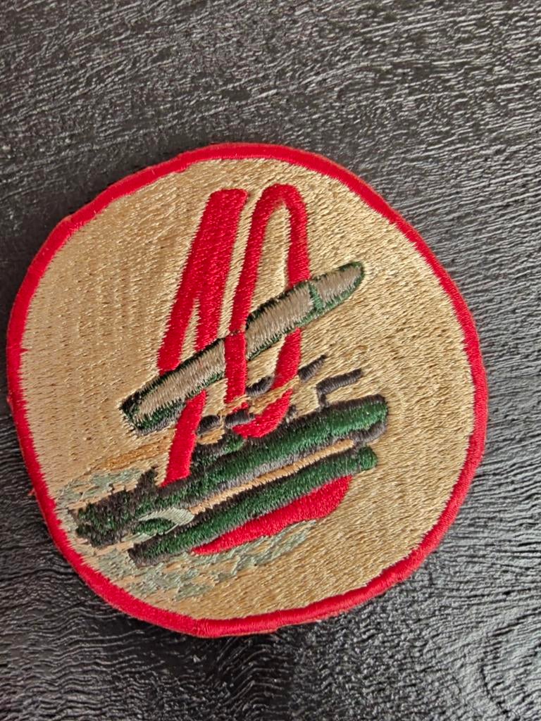 WWII US Navy MTB RON 40 PT Boat Squadron 40 Jacket Patch.. r, Verzamelen, Militaria | Algemeen, Ophalen of Verzenden, Marine, Amerika