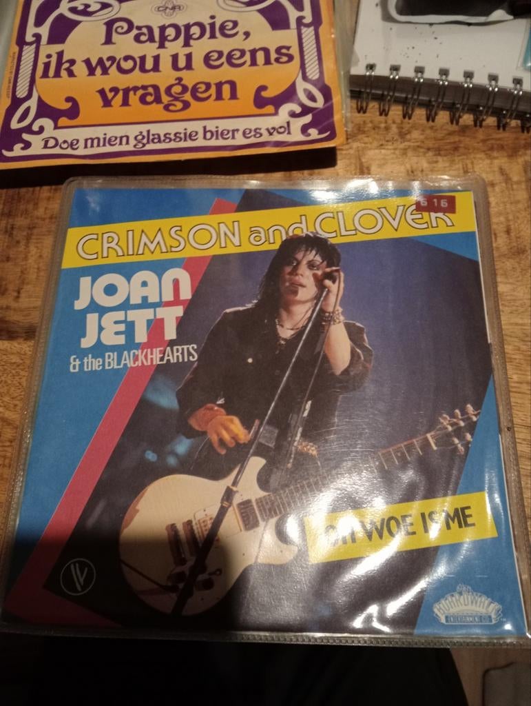Joan jett - Crimson and clover, Ophalen of Verzenden, Zo goed als nieuw, Pop