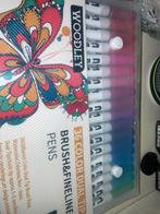 Woodley 36 kleuren dual tip brush & fineliner pennen, Ophalen of Verzenden, Nieuw, Potlood of Stift