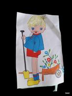 11943 vintage mini borduurpakket kind tuinieren swiet, Ophalen of Verzenden, Nieuw, Handborduren, Borduurpakket